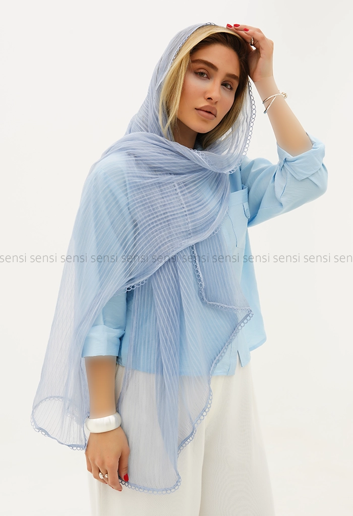 شال راه راه بغل گیپور کد1005697